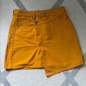 Burnt orange Asymmetrical Skirt